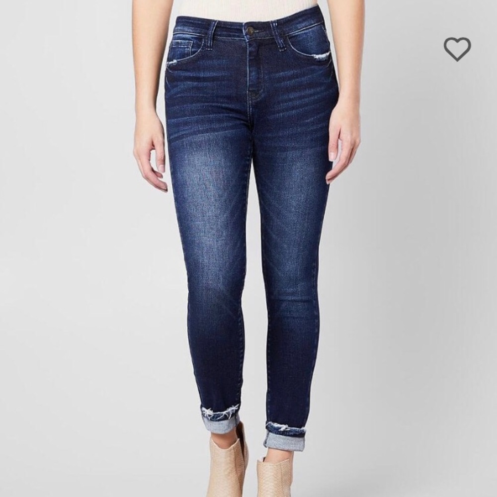 KanCan Mid-Rise Ankle Skinny Jean